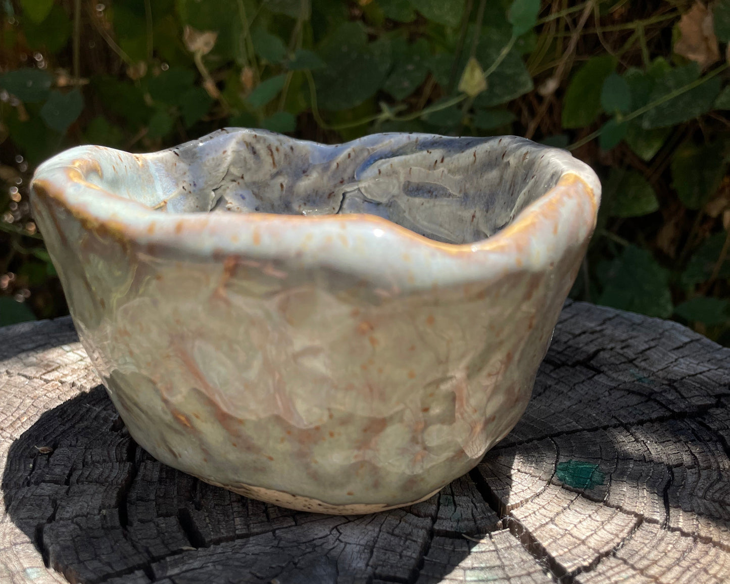 Marbled Cream Bowl