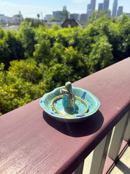 Turquoise Ring Holder