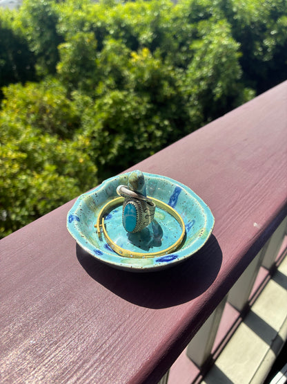 Turquoise Ring Holder