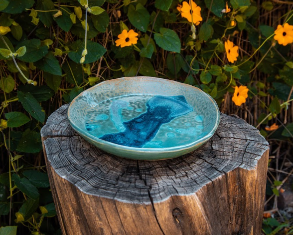 Large Speckled Plate