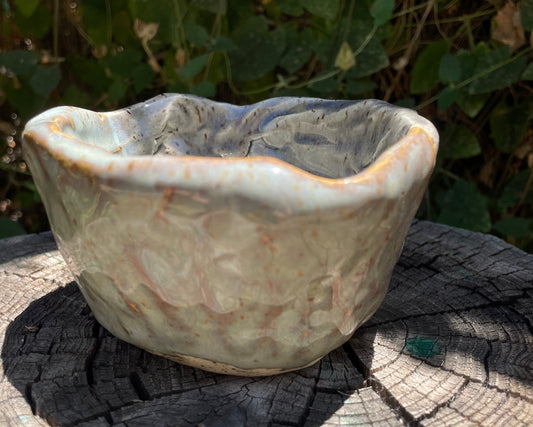 Marbled Cream Bowl